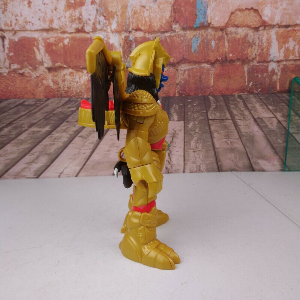 Fisher Price Imaginext Power Ranger Goldar 11" Action Figure Playset - Picture 2 of 7